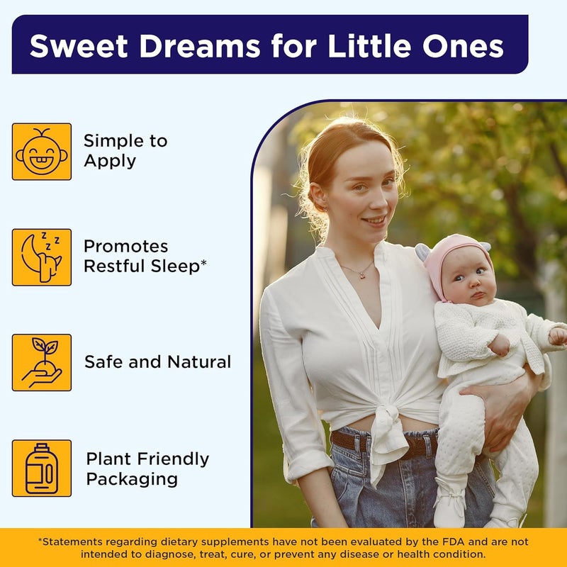 Wellements Organic Nighttime Baby Tooth Oil for 4 Months+ (0.5 Fl Oz) - Baby Teething Relief Oil* for Soothing & Massage for Tiny Gums* - Organic Blend of Essential Oils & Sleepy Time Herbs* - Image 2